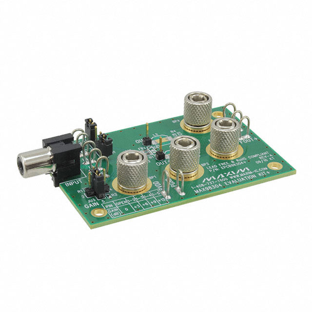 EVAL BOARD FOR MAX98304 EVAL BOARD FOR MAX98304