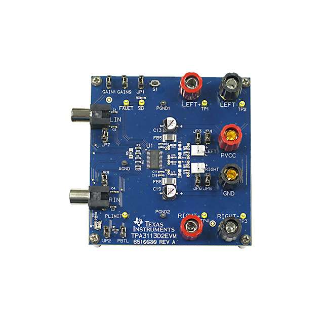 EVAL BOARD FOR TPA3113D2 EVAL BOARD FOR TPA3113D2