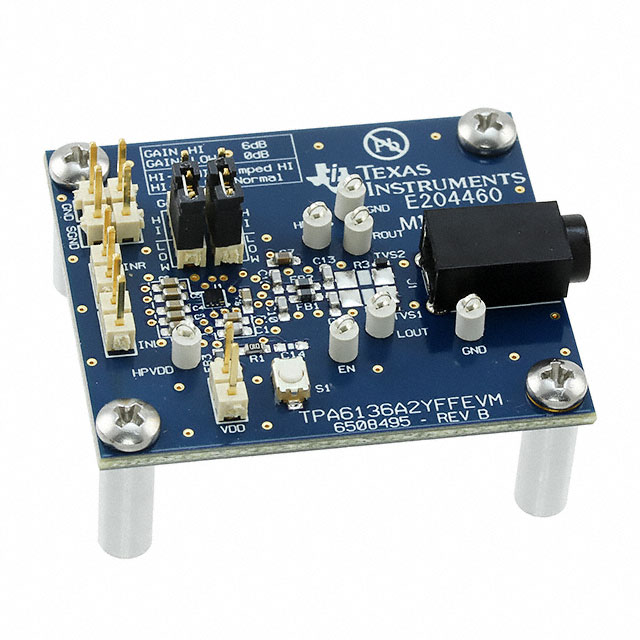 EVAL BOARD FOR TPA6136A2 EVAL BOARD FOR TPA6136A2