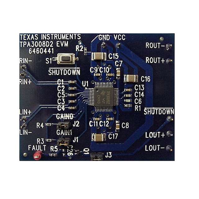 EVAL BOARD FOR TPA3008D2 EVAL BOARD FOR TPA3008D2