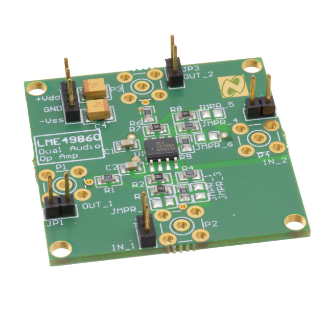 EVAL BOARD FOR LME49860 EVAL BOARD FOR LME49860