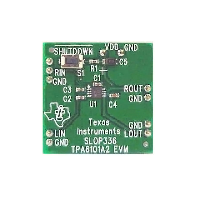 EVAL BOARD FOR TPA6101A2 EVAL BOARD FOR TPA6101A2
