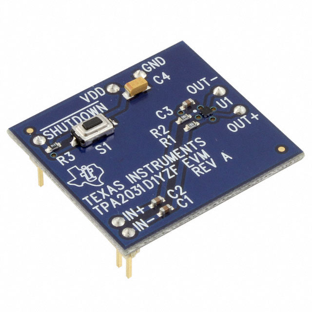 EVAL BOARD FOR TPA2031 EVAL BOARD FOR TPA2031