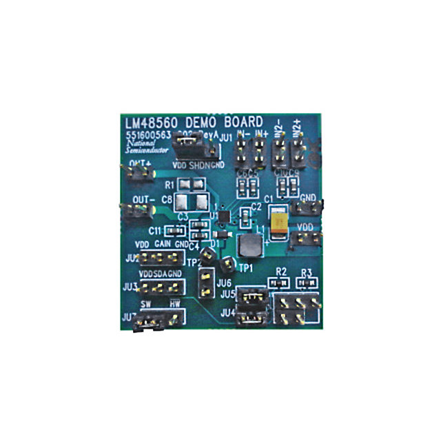EVAL BOARD FOR LM48560 EVAL BOARD FOR LM48560