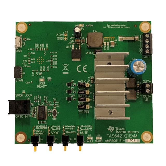 EVAL BOARD FOR TAS6421-Q1 EVAL BOARD FOR TAS6421-Q1
