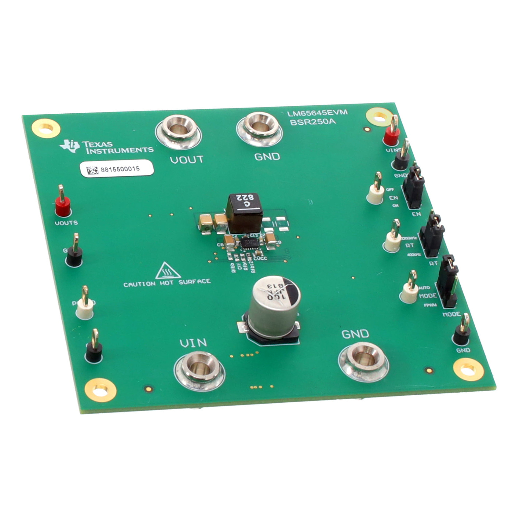 EVAL BOARD FOR LM65645 EVAL BOARD FOR LM65645