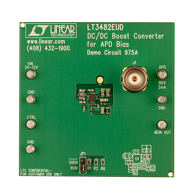 EVAL BOARD FOR LT3482 EVAL BOARD FOR LT3482