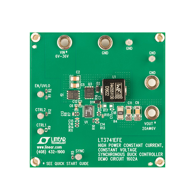 EVAL BOARD FOR LT3741 EVAL BOARD FOR LT3741