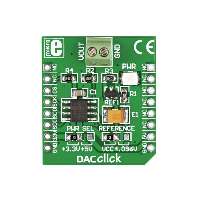 DAC CLICK MCP4921 DAC CLICK MCP4921