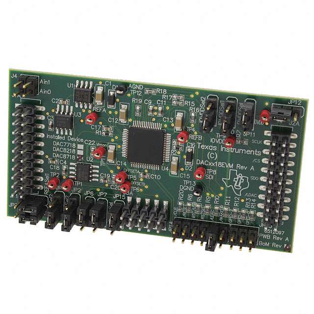 EVAL BOARD FOR DAC8718