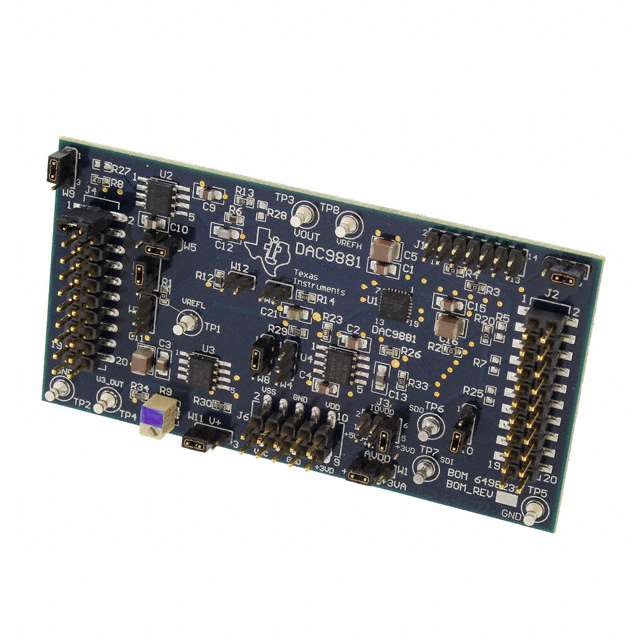 EVAL BOARD FOR DAC9881 EVAL BOARD FOR DAC9881