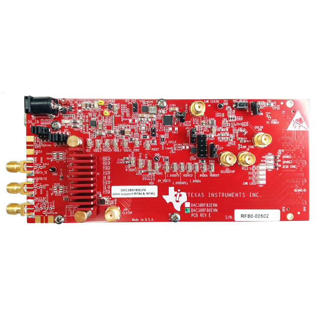 EVAL BOARD FOR DAC38RF80