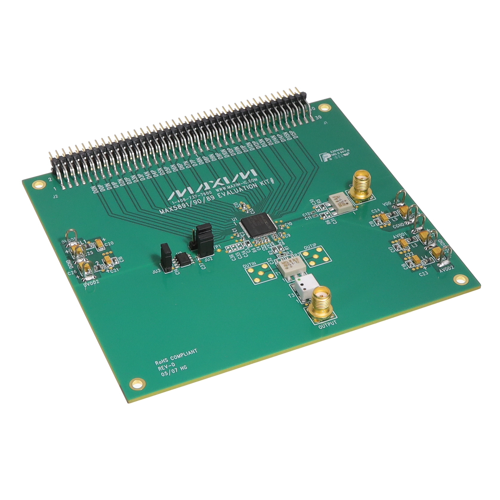 EVAL BOARD FOR MAX5891