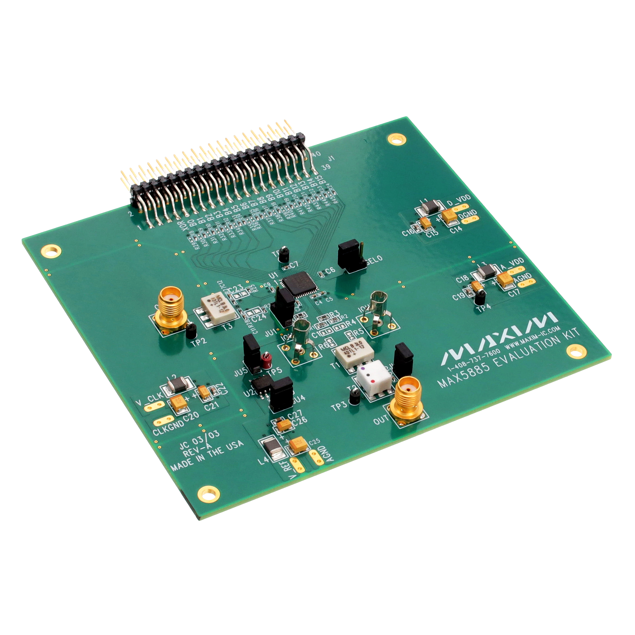 EVAL BOARD FOR MAX5885