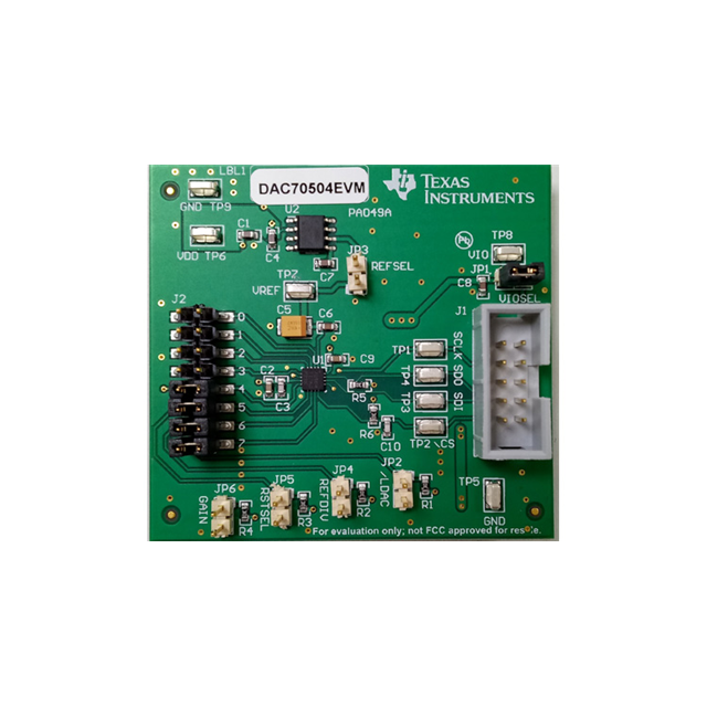 EVAL BOARD FOR DAC70504 EVAL BOARD FOR DAC70504