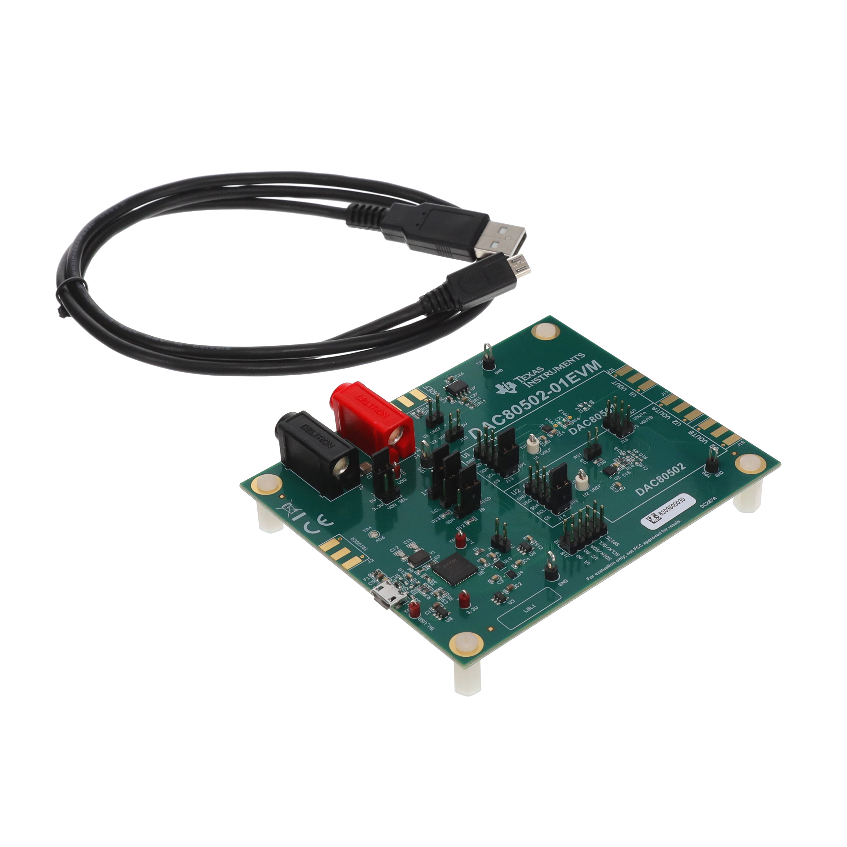 EVAL BOARD FOR DAC80502