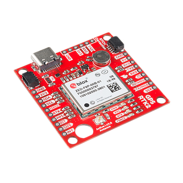 GPS-RTK2 BOARD - ZED-F9P (QWIIC)