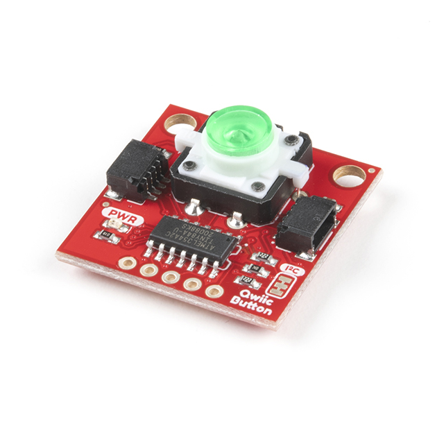 SPARKFUN QWIIC BUTTON - GREEN LE SPARKFUN QWIIC BUTTON - GREEN LE