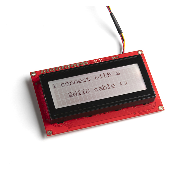 SPARKFUN 20X4 SERLCD - RGB BACKL
