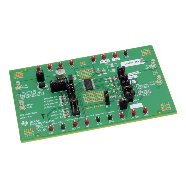 EVAL BOARD FOR TPS7B6850Q1 EVAL BOARD FOR TPS7B6850Q1