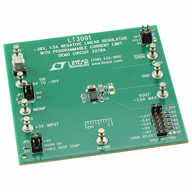 EVAL BOARD FOR LT3091 EVAL BOARD FOR LT3091