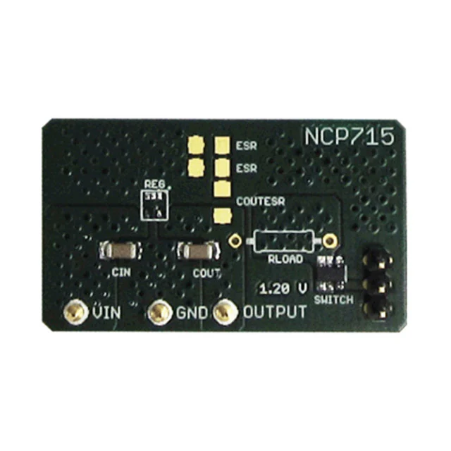 EVAL BOARD FOR NCP715 EVAL BOARD FOR NCP715