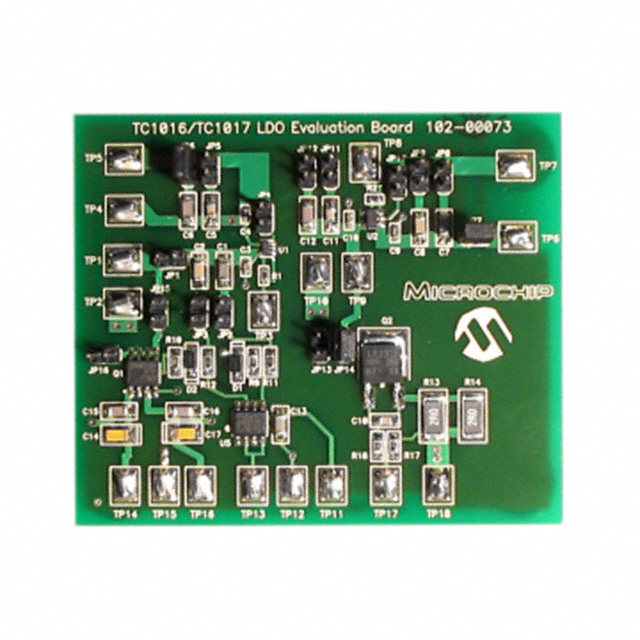 EVAL BOARD FOR TC1016 TC1017