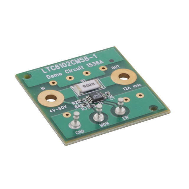 EVAL BOARD FOR LTC6102-1 EVAL BOARD FOR LTC6102-1