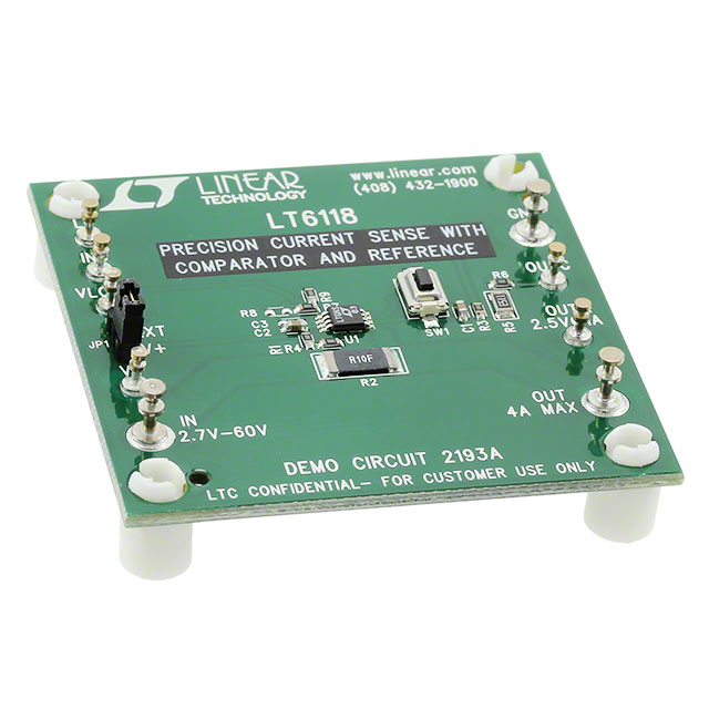 EVAL BOARD FOR LT6118 EVAL BOARD FOR LT6118