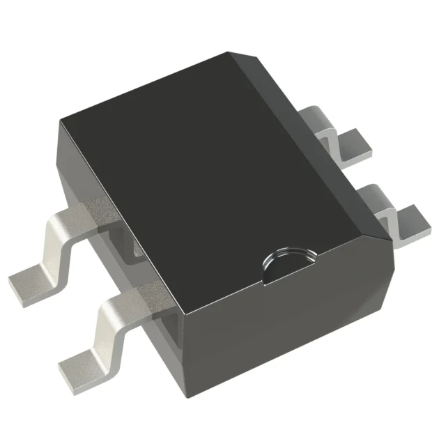 BRIDGE RECT 1PHASE 200V 2A MBS