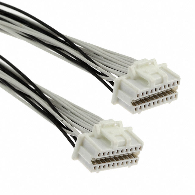 12" 1MM 20-PIN TO 20-PIN DIO CBL 12" 1MM 20-PIN TO 20-PIN DIO CBL