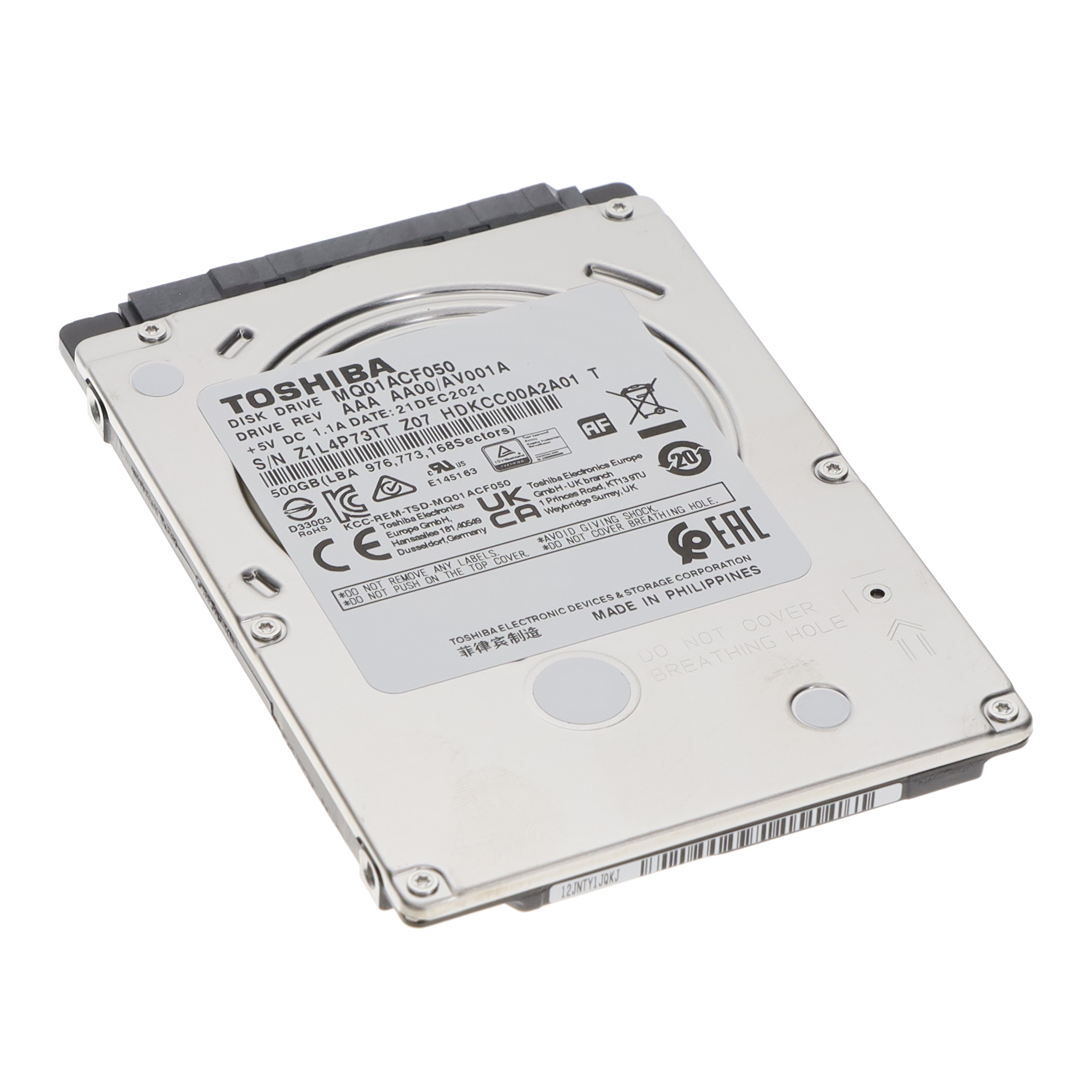 500 GB 2.5 IN SATA HARD DRIVE UP 500 GB 2.5 IN SATA HARD DRIVE UP