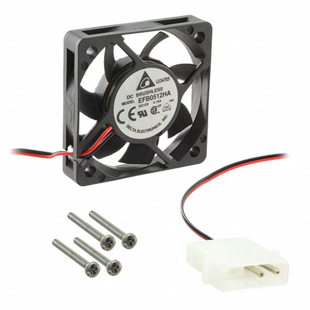 ASSY COOLING FAN HDW-406 12V