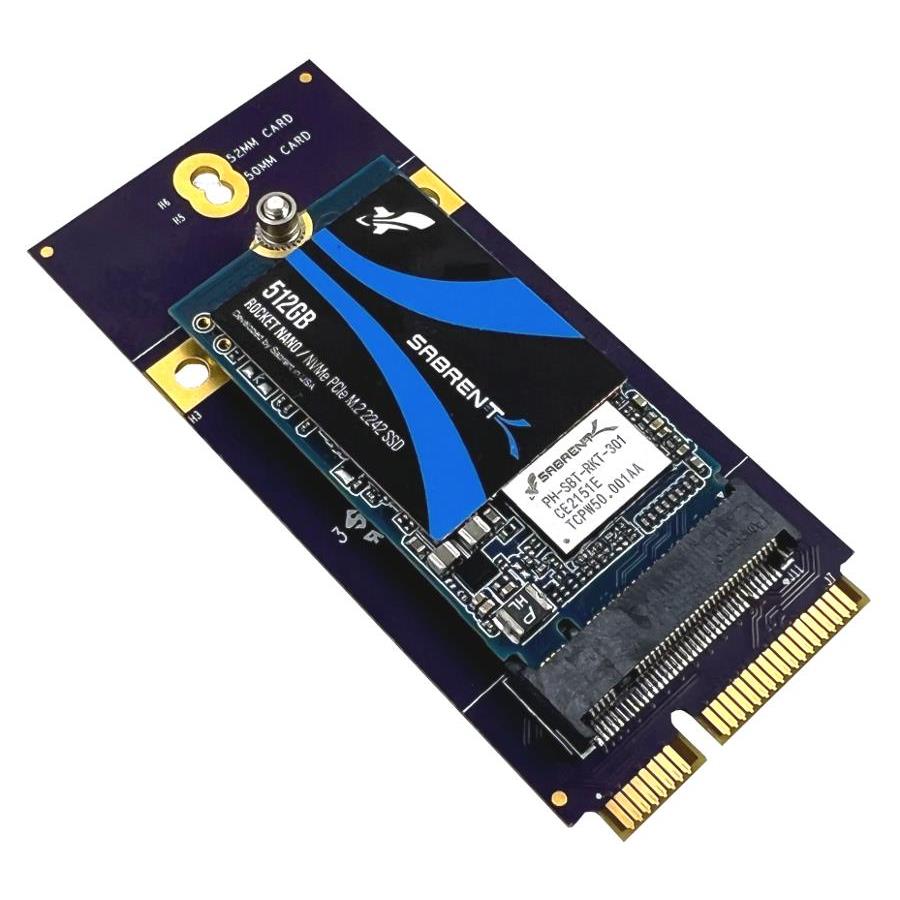 Mini-PCIe to NVME M.2 Adapter Mini-PCIe to NVME M.2 Adapter