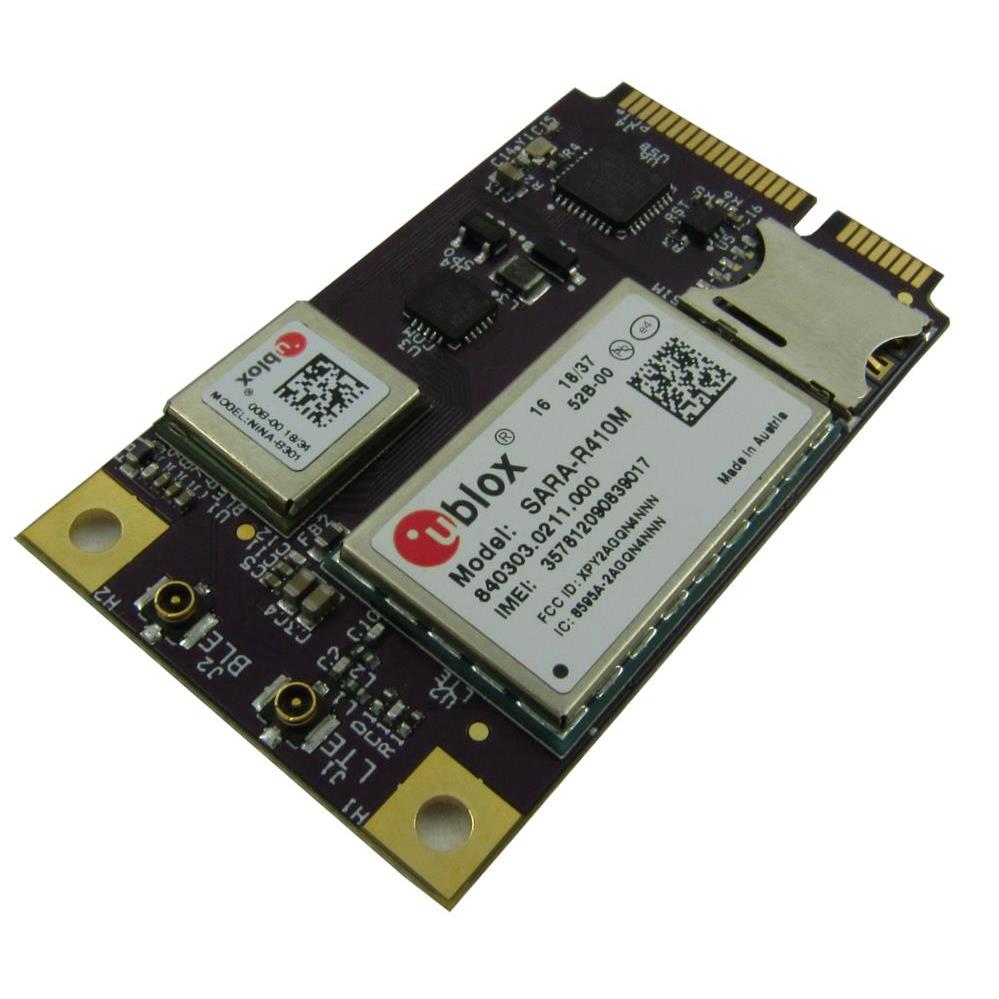 Cellular & BLE Mini-PCIe - Ublox Cellular & BLE Mini-PCIe - Ublox
