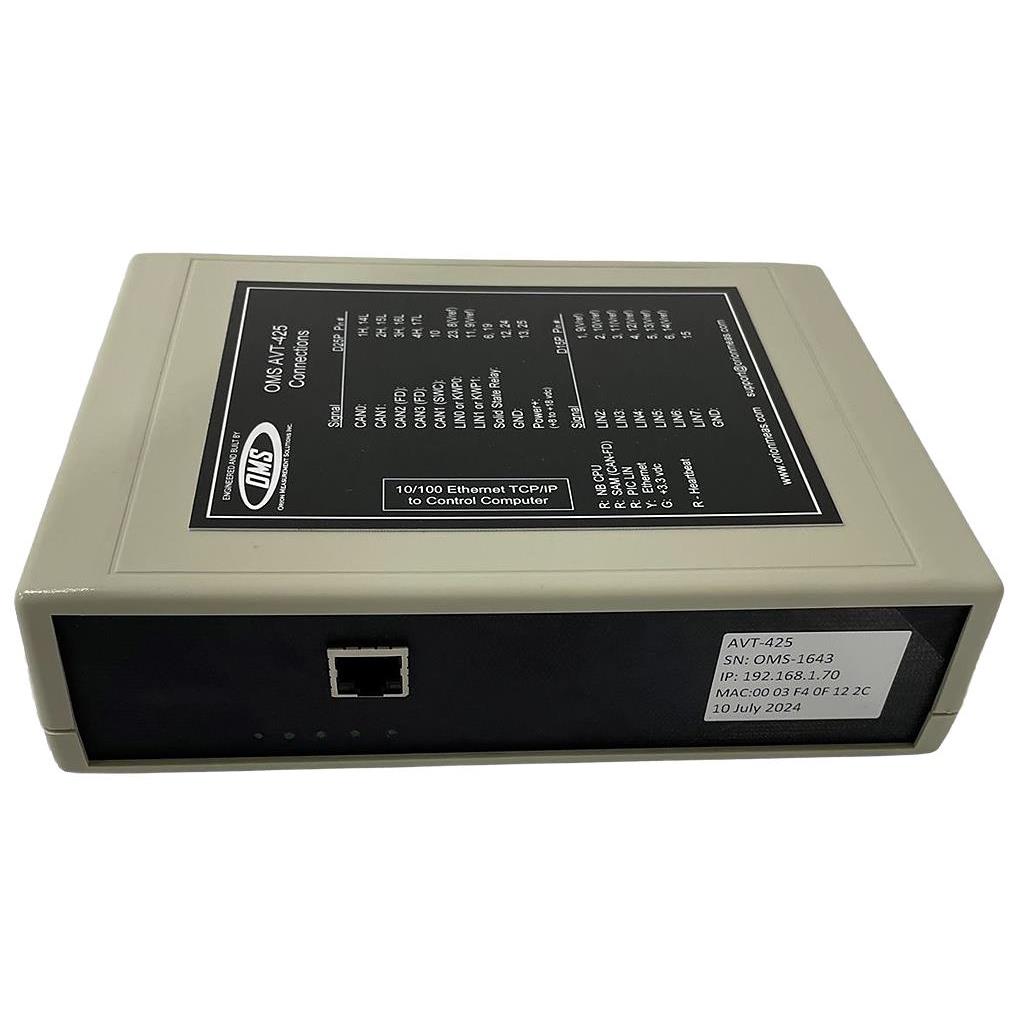 Enclosed, CAN HS, CAN-FD, LIN co