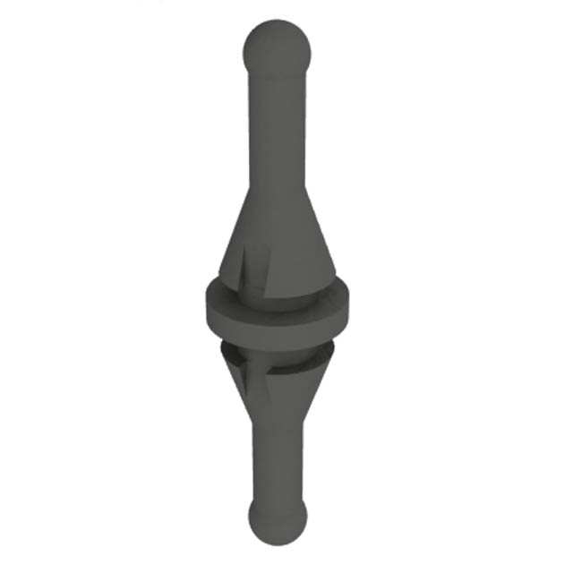 FAN MNT RIVET BLK 30A DUROMETER FAN MNT RIVET BLK 30A DUROMETER