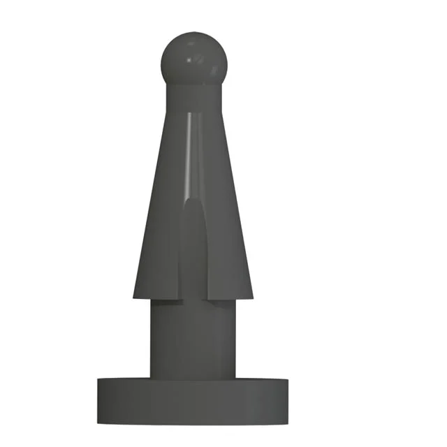 FAN MNT RIVET BLK 30A DUROMETER