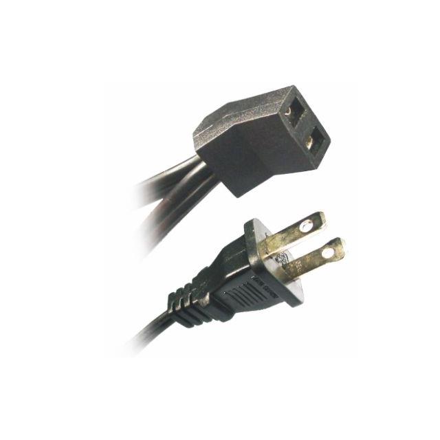 Power cord fan 45deg angle 120"