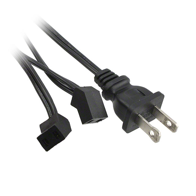 FAN CORD 45DEG 2POS 144" AC PLUG