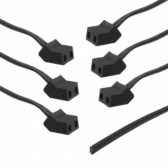 FAN CORD 45DEG 6POS 24"