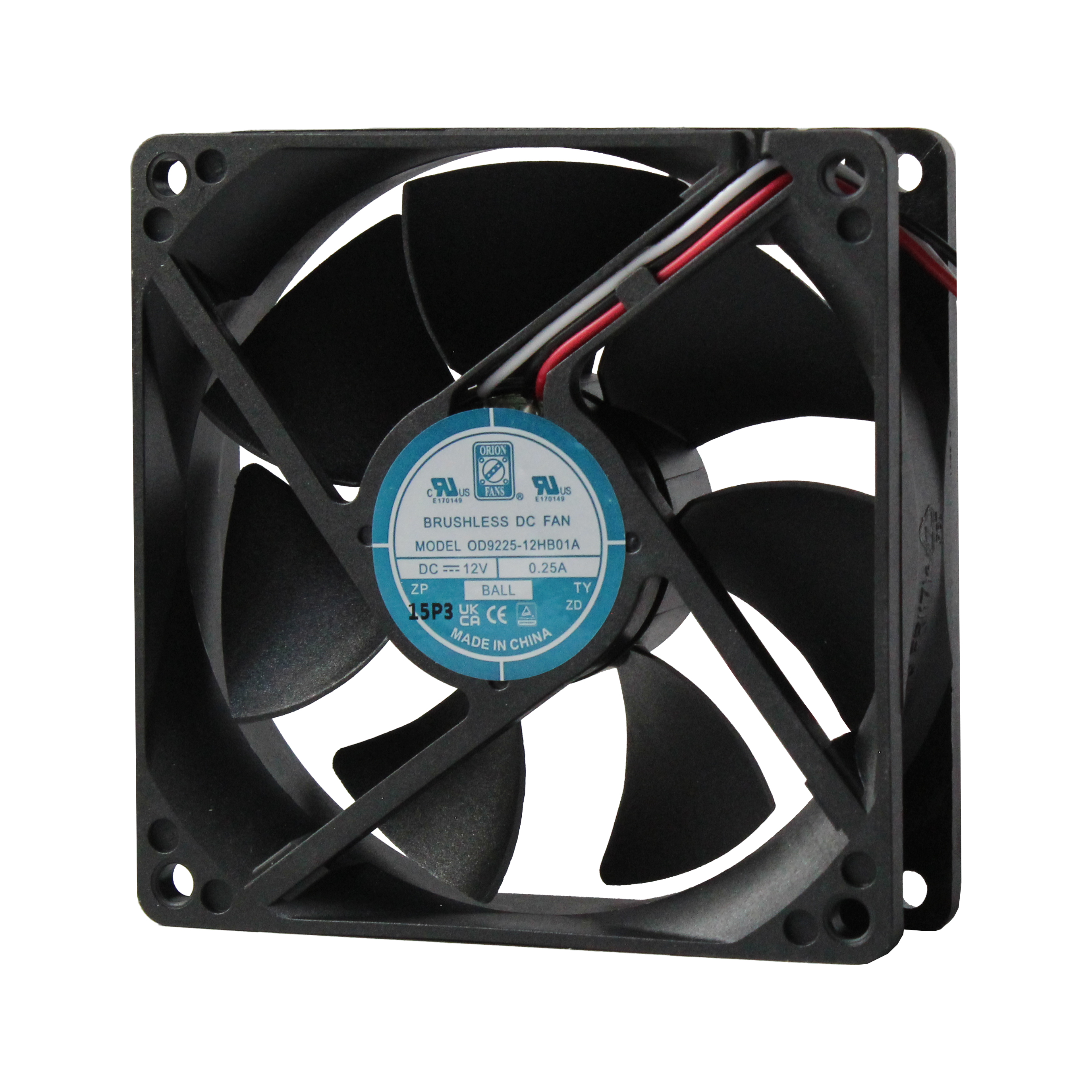 FAN AXIAL 92.5X25MM BALL 120VAC FAN AXIAL 92.5X25MM BALL 120VAC