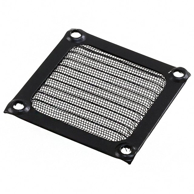 FAN FILTER ANODIZED BLACK 60MM