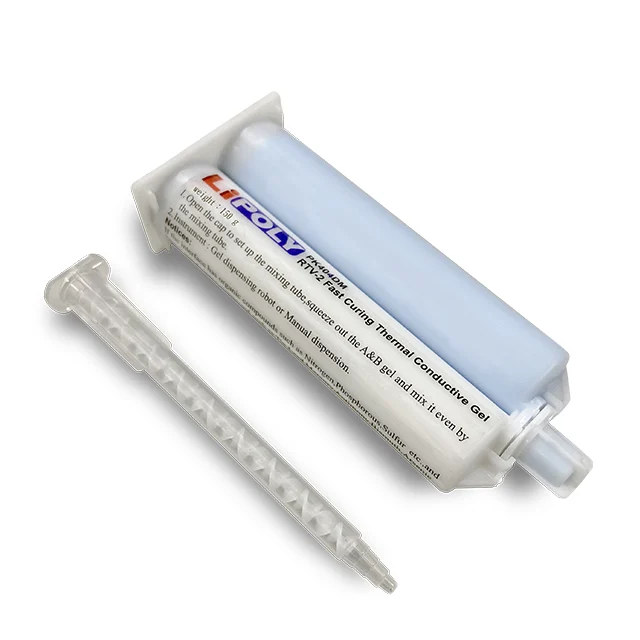 TWO-PART THERMAL LIQUID GAP FILL