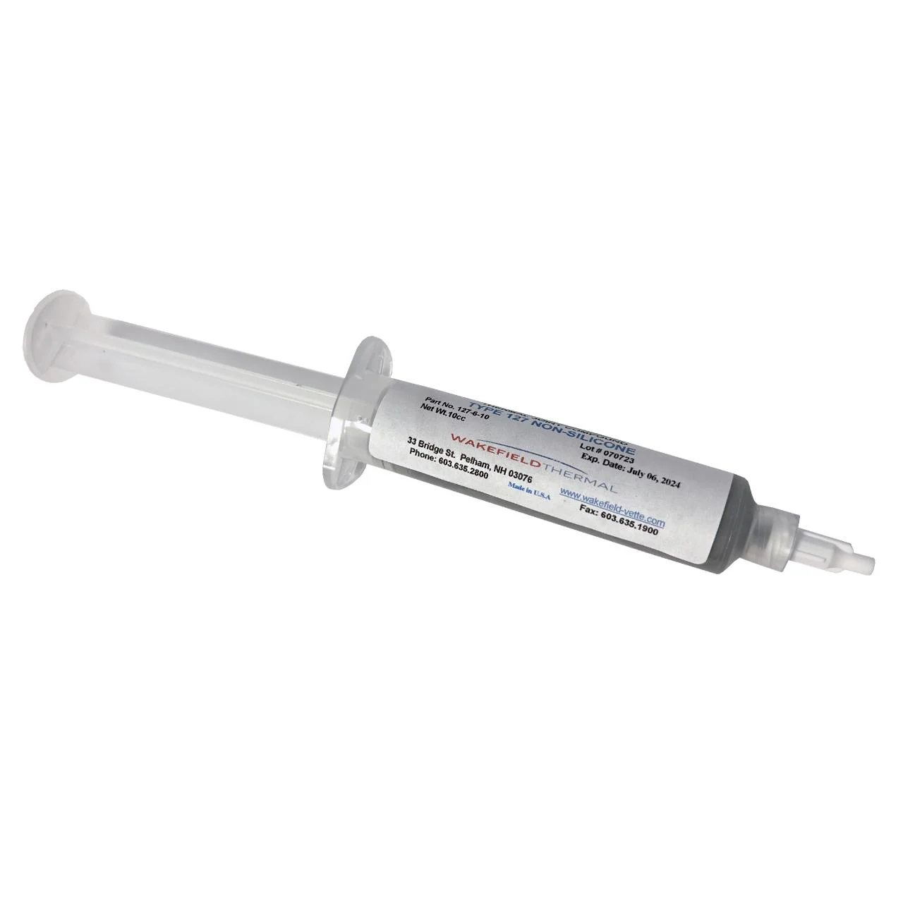 GREASE 10CC SYRINGE 6W/MK NON-SI