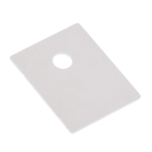 CERAMIC HEAT SPREADER 22X17MM WH CERAMIC HEAT SPREADER 22X17MM WH