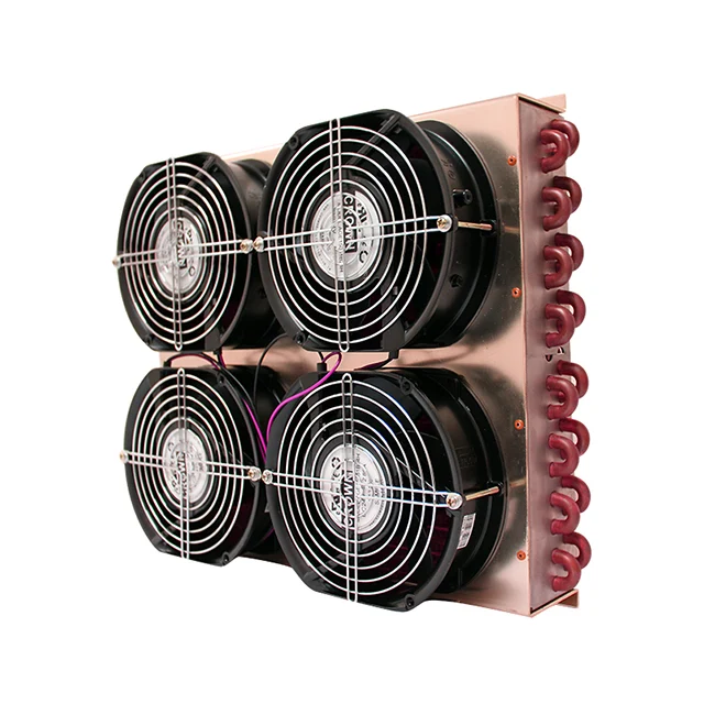 HEAT EXCHANGER WITH FOUR 24V DC