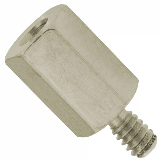 HEX STANDOFF #4-40 BRASS 3/8"