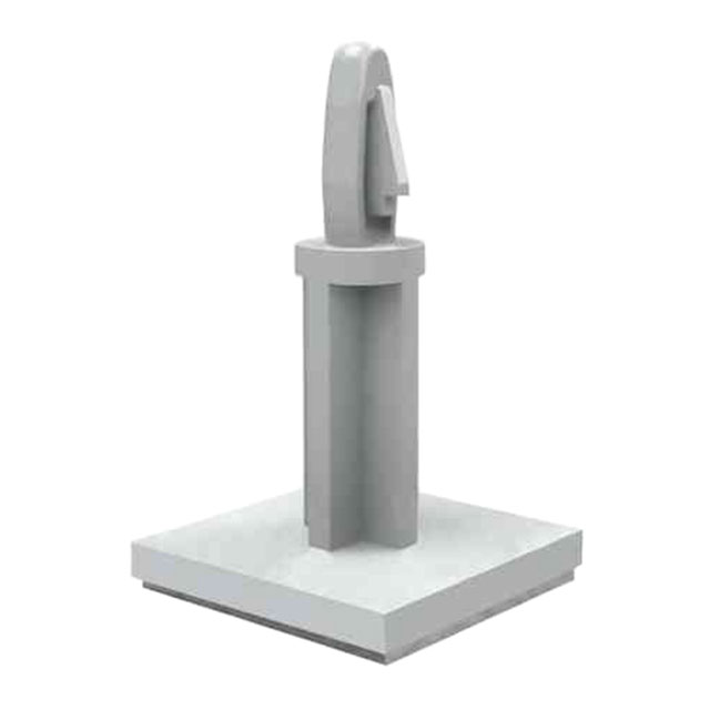 BRD SPT SNAP LOCK ADHESIVE NYLON