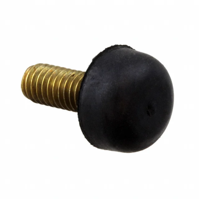 FOOT CYLINDRICAL 0.374" DIA BLK FOOT CYLINDRICAL 0.374" DIA BLK